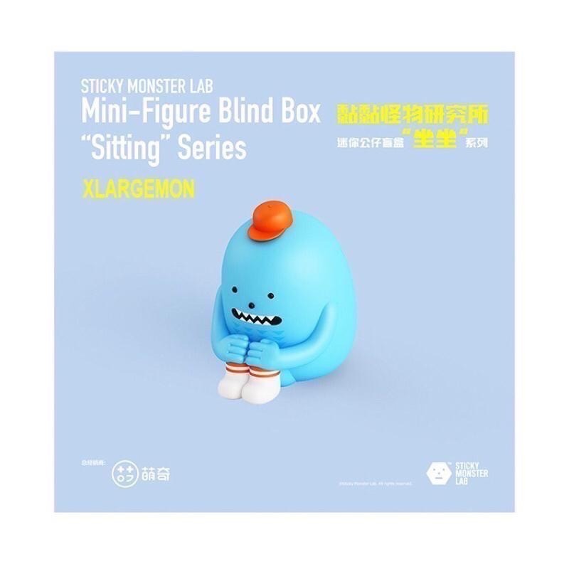 💥全新現貨💥 SML黏黏怪物研究所 坐坐系列 盲盒/確認款 STICKY MONSTER LAB-細節圖5
