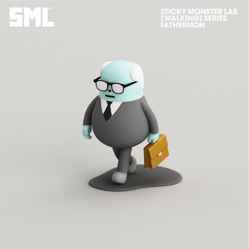 💥全新現貨💥 SML 黏黏怪物研究所 步步系列 一中盒 STICKY MONSTER LAB-細節圖4