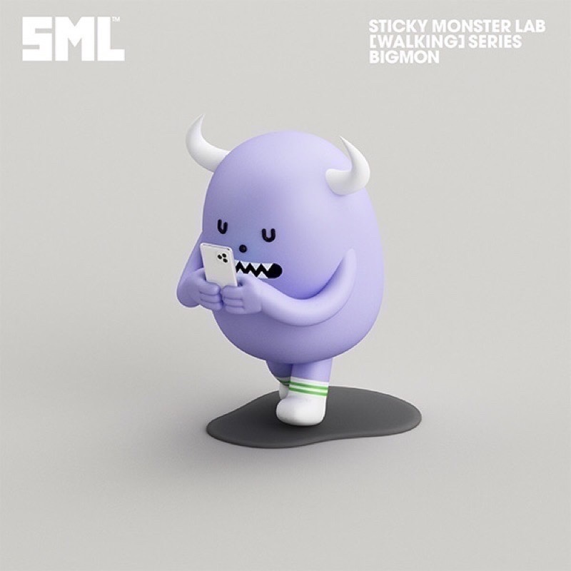💥全新現貨💥 SML 黏黏怪物研究所 步步系列 一中盒 STICKY MONSTER LAB-細節圖11