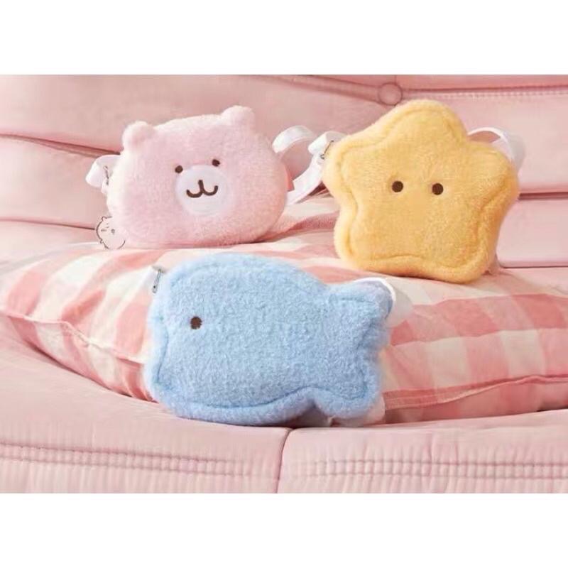 💥現貨💥Miniso 名創優品 Chiikawa 吉伊卡哇 絨毛道具包 小熊包 星星包 小魚包 吉伊 小八 烏薩奇-細節圖2