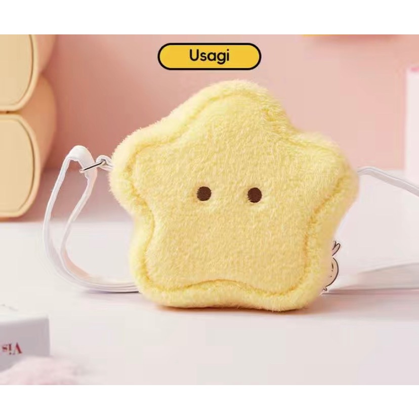 💥現貨💥Miniso 名創優品 Chiikawa 吉伊卡哇 絨毛道具包 小熊包 星星包 小魚包 吉伊 小八 烏薩奇-規格圖9