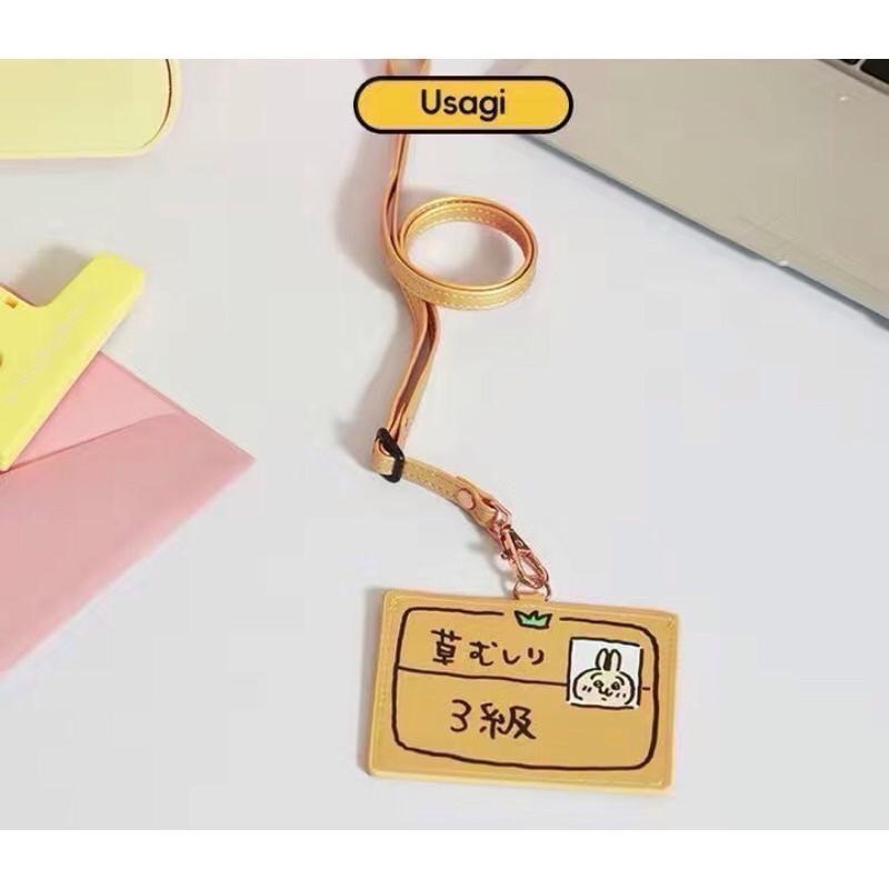 💥現貨💥Miniso 名創優品 Chiikawa 吉伊卡哇 聯名 卡套 除草證 證件夾 吉伊 小八 烏薩奇 兔兔-細節圖5