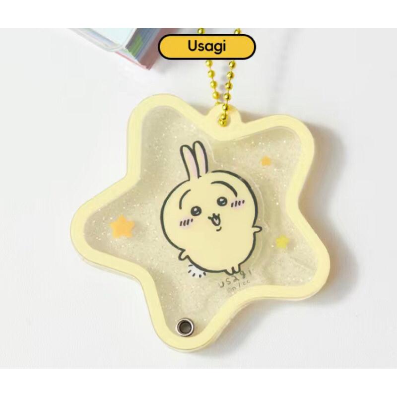 Miniso 名創優品 Chiikawa 吉伊卡哇 聯名 閃片搖搖樂 吊飾 吉伊 小八 烏薩奇 兔兔-細節圖6