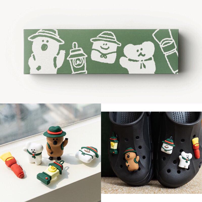 Dinotaeng 鞋扣 鞋花 洞洞鞋 quokka bobo 矮袋鼠 crocs-細節圖5