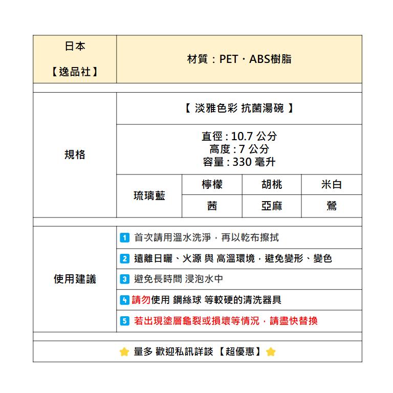 【E7-13】【逸品社】【淡雅色彩 抗菌湯碗】木頭筷子 筷子 日本原裝 日本餐具 居家餐具 防滑筷 露營 餐盤 露營燈-細節圖2