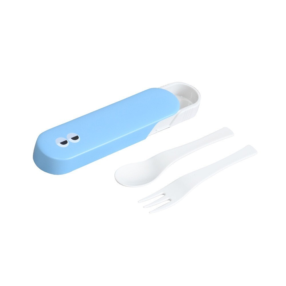 ✨限時特價✨【眼睛餐具組 👀】餐具 叉子 湯匙 日本餐具組 日本筷子 六角筷子 環保餐具 尖角筷子 外出餐具 餐具組-規格圖9