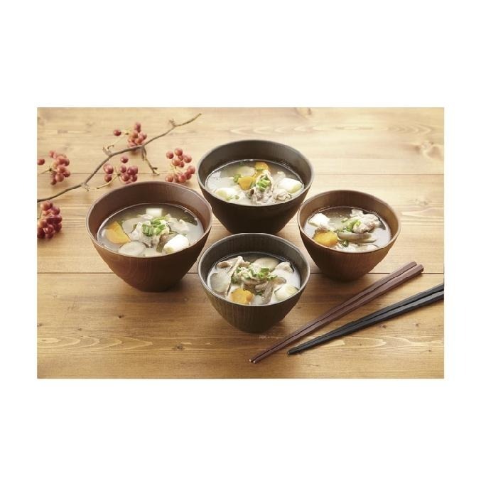 ✨木紋多功能碗✨現貨 日本製 碗 小碗 日本碗 飯碗 湯碗 露營餐具 日本餐具 露營碗盤 餐具 輕量 耐摔 不易碎-細節圖8