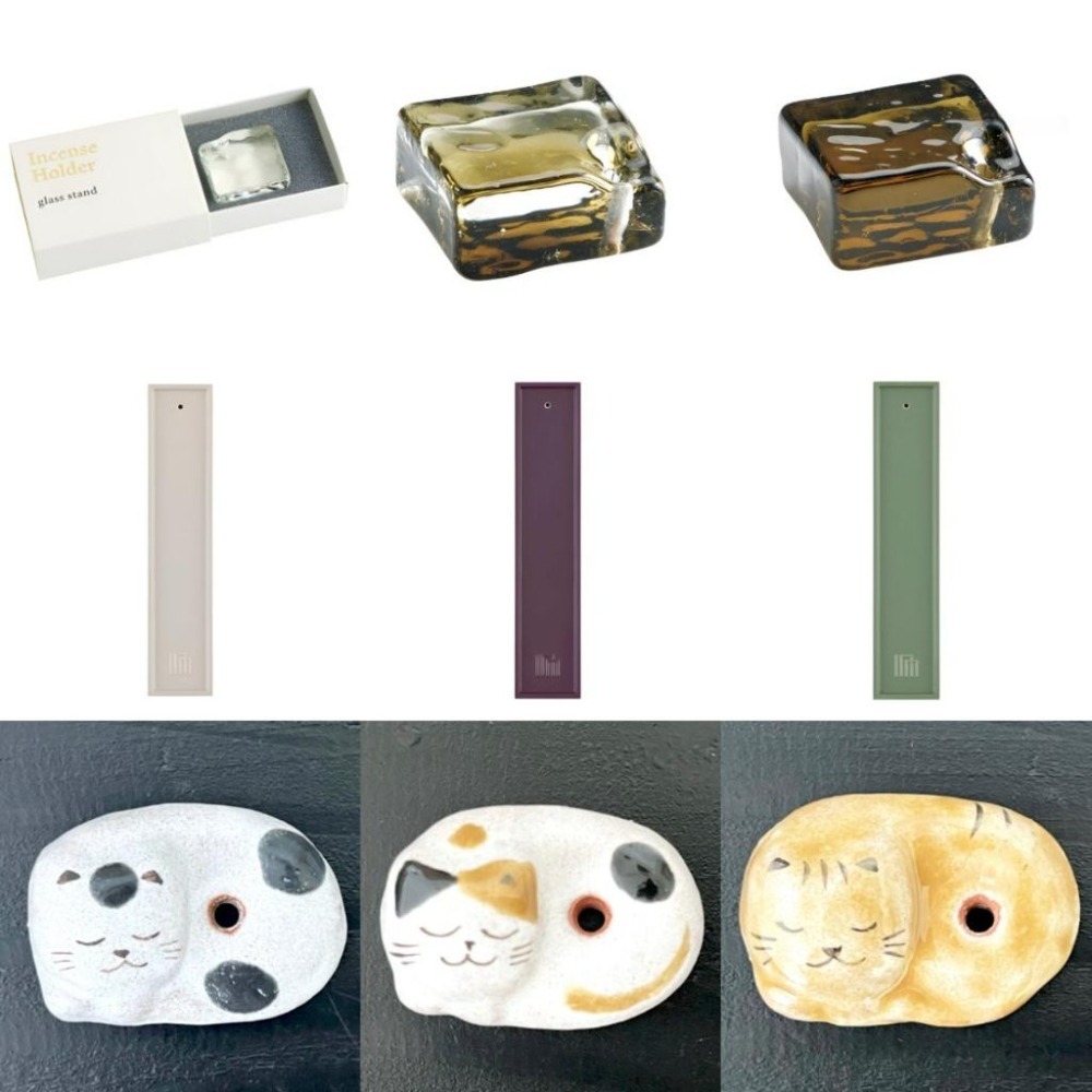 ✨香立 香皿 香插✨現貨 線香 檀香 薰香 沉香 白檀 臥香 老山檀香 檜木 日本線香 微煙線香 天然線香-細節圖2