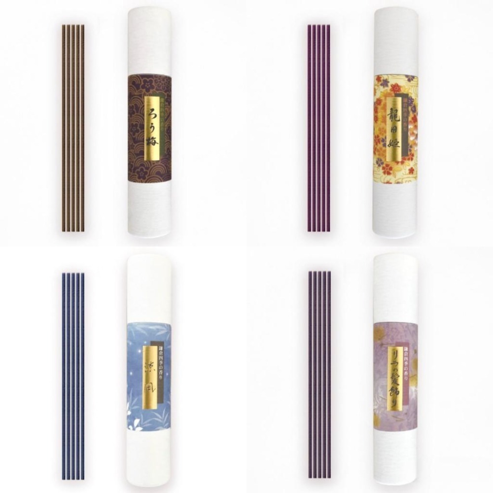✨鬼頭天薰堂✨現貨 線香 檀香 薰香 沉香 白檀 臥香 老山檀香 檜木 日本線香 微煙線香 天然線香 手工線香 京都線香-細節圖3