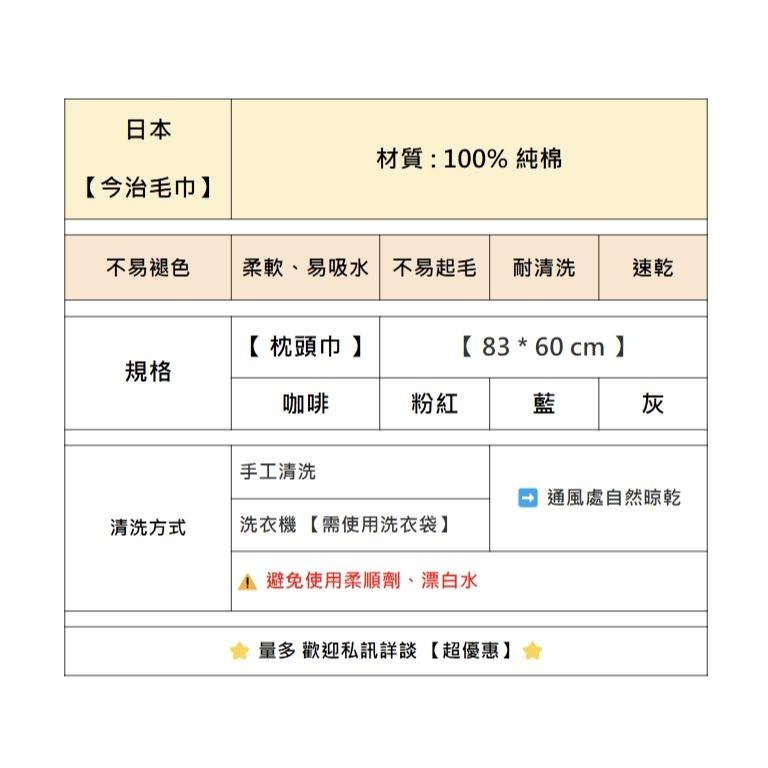 ✨枕頭巾✨現貨 毛巾 浴巾 今治毛巾 今治浴巾 今治認證 日本今治 吸水毛巾 速乾浴巾 純棉毛巾 飯店毛巾-細節圖3