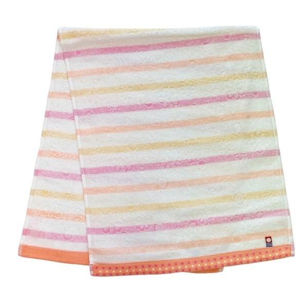 【橘色】毛巾 34 × 80 cm