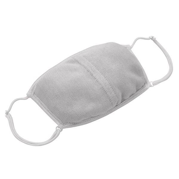 ✨大判蠶絲保濕口罩(灰)✨【I88】現貨 日本Alphax 睡眠口罩 口罩 涼感口罩 保濕口罩 睡覺口罩 附收納袋-細節圖7