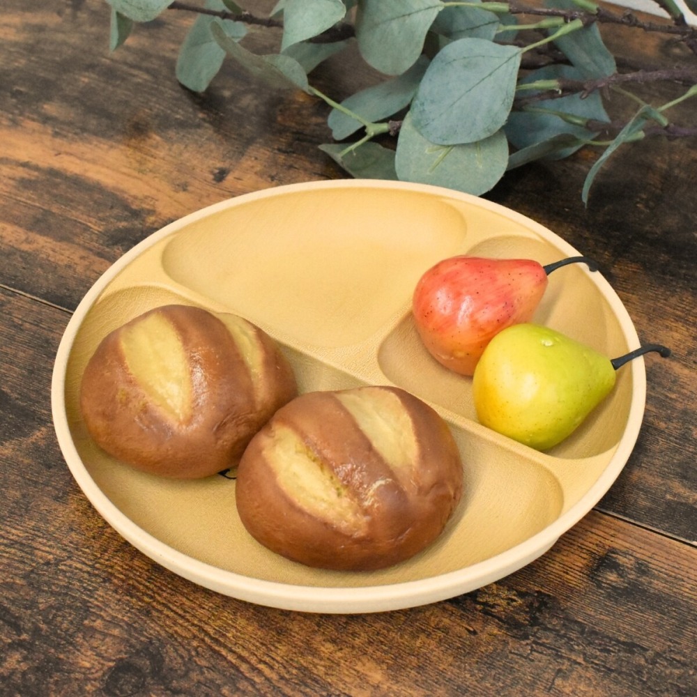 ✨露營好用✨【飯糰木紋午餐盤】【F32】餐盤 碗盤  盤子 餐具 露營餐具 日本盤子 日本餐具 分隔盤 日本餐盤 現貨-細節圖8