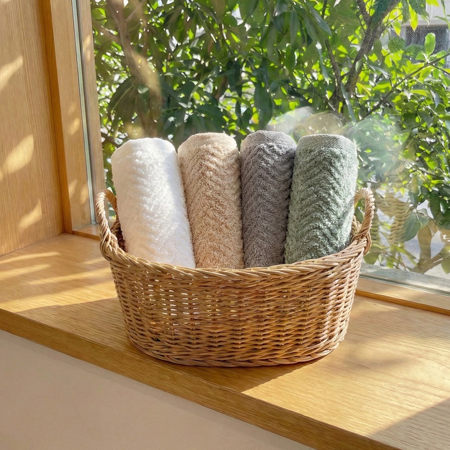 ✨斜紋編織毛巾✨現貨 毛巾 浴巾 洗臉巾 今治浴巾 日本今治 吸水毛巾 速乾浴巾 純棉毛巾 飯店毛巾 今治謹製-細節圖4