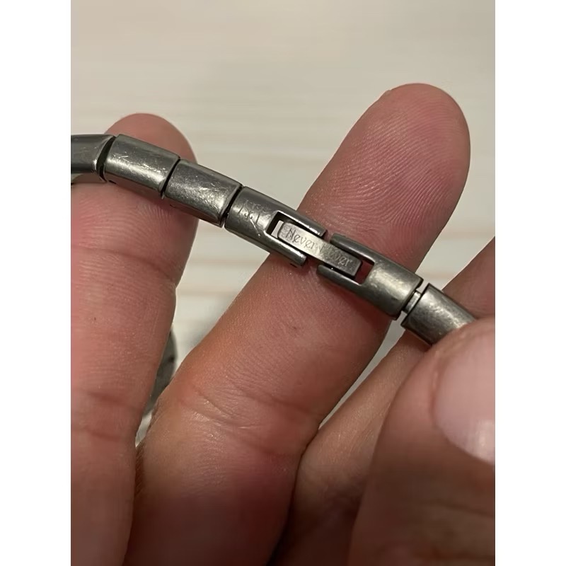 純鈦磁石項鍊有品牌總長45公分-細節圖2