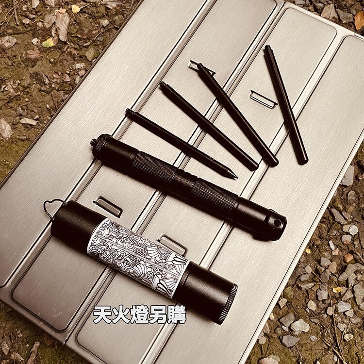 【熊愛露】2用三腳架  野營燈架/天火燈燈架/充電/LED/充電露營燈燈架/鋁合金三腳架/地釘燈架-細節圖3