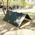 【熊愛露】Tarp 3x3.4x4 方形天幕.野營.天幕帳篷 bushcraft軍事露營. DD Tarp同款.原廠製作-規格圖9