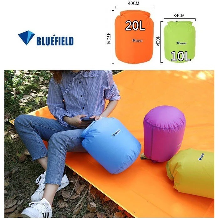 【熊愛露】領域.防水袋.10L.20L輕便防水袋背包內膽 / 登山防水袋 / 溯溪漂流袋-細節圖5