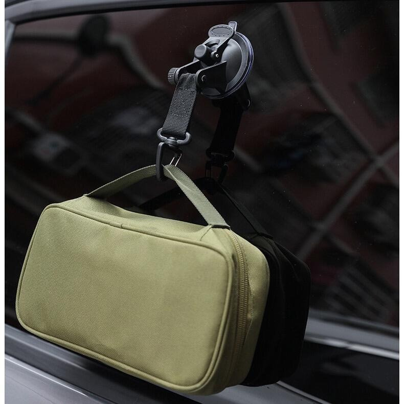 多功能車用強力吸盤【熊愛露】汽車吸盤吸力加強綁帶真空吸盤掛勾野營露營天幕.萬用吸盤掛勾-細節圖5