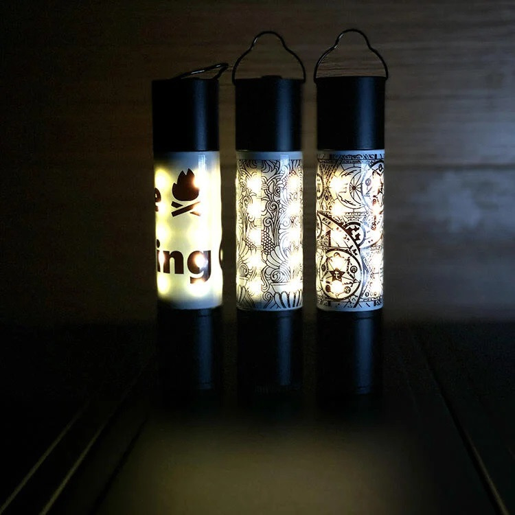 【熊愛露】有送貼紙  野營燈/雙色溫/充電/LED/充電露營燈/充電手電筒/天火露營燈同款.輕量化手電筒.帳蓬燈-細節圖3