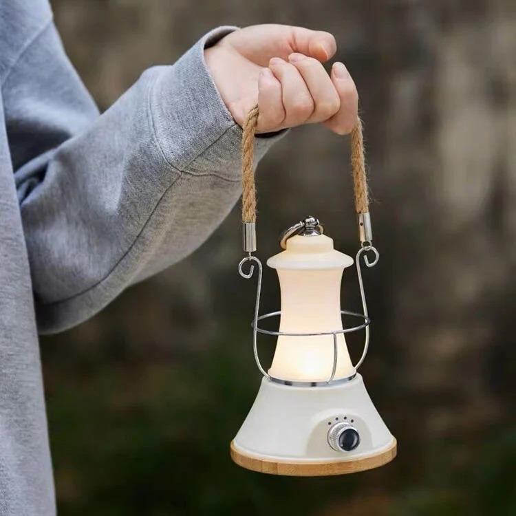 網美露營燈【熊愛露】竹風露營燈 網美燈 氣氛燈 吊燈 結繩燈.煤油燈.提燈.竹風露營燈.馬燈.露營照明-細節圖4