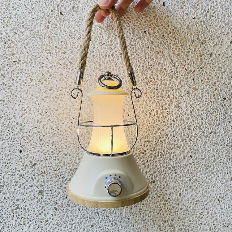 網美露營燈【熊愛露】竹風露營燈 網美燈 氣氛燈 吊燈 結繩燈.煤油燈.提燈.竹風露營燈.馬燈.露營照明-細節圖6