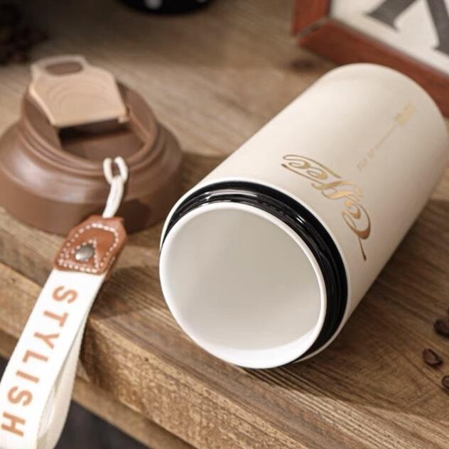 480ml真陶瓷內膽 用超商大杯咖啡.小熊杯 保溫杯 環保杯 隨行杯 保溫杯 飲料杯 陶瓷保溫杯 隨行咖啡杯-規格圖9