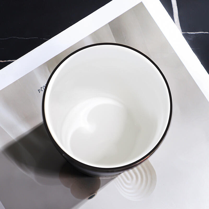 500ml真陶瓷內膽.不鏽鋼外殼咖啡杯 內附茶隔 陶瓷保溫杯 隨行杯 陶瓷保溫瓶 保溫杯 陶瓷咖啡杯 康納斯-細節圖7