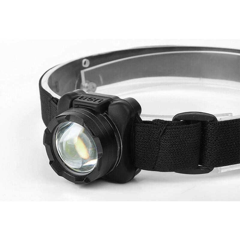 強光COB頭燈攻擊頭燈 釣魚夜釣 usb充電頭戴式 迷你手電筒 戶外超亮迷你 登山頭燈 百岳必備 停電頭燈-細節圖7