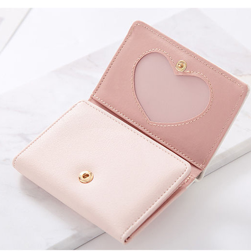 ins風短款零錢包 可愛學生卡包 新款韓版 萌趣小象印花錢夾 錢夾 卡包 女生零錢包-細節圖3