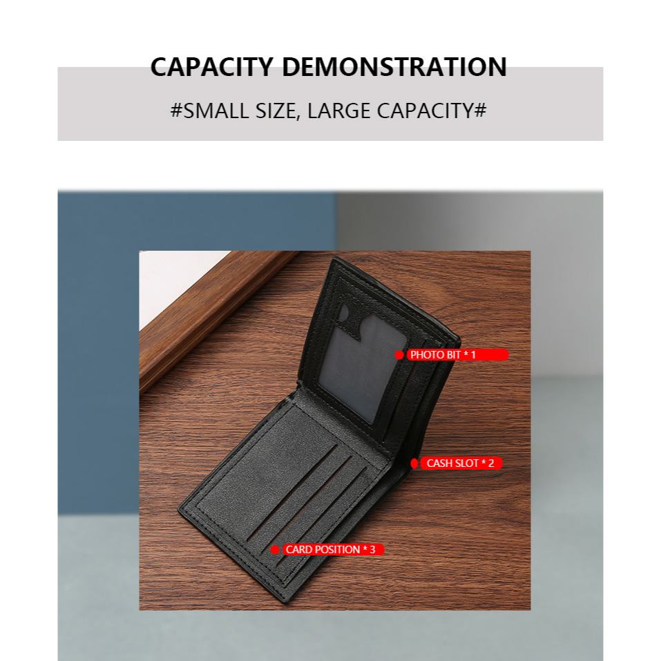 簡約蛇皮紋錢包 男士短款錢包 男生皮包 時尚皮夾 錢夾卡包 男生短夾 多卡位皮夾 生日禮物-細節圖3