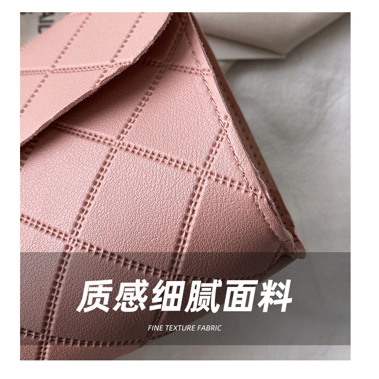 小方包 單肩女包包 菱格時尚壓花包 學生少女單肩包 側背包 女包 斜挎包-細節圖3