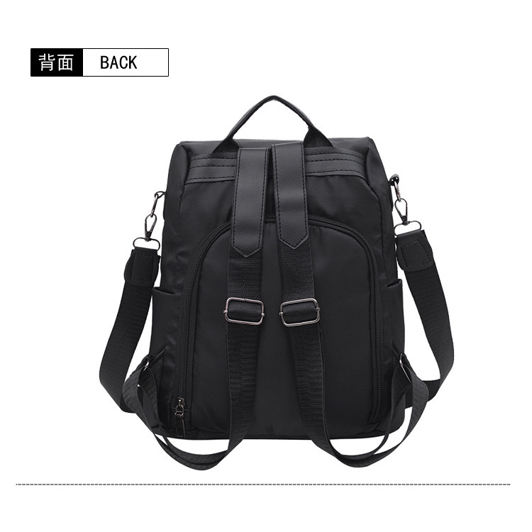 背包 防盜雙肩包女包 新款韓版潮時尚包 女背包 氣質 簡約 牛津布防潑水雙肩包女 百搭女士背包-細節圖5