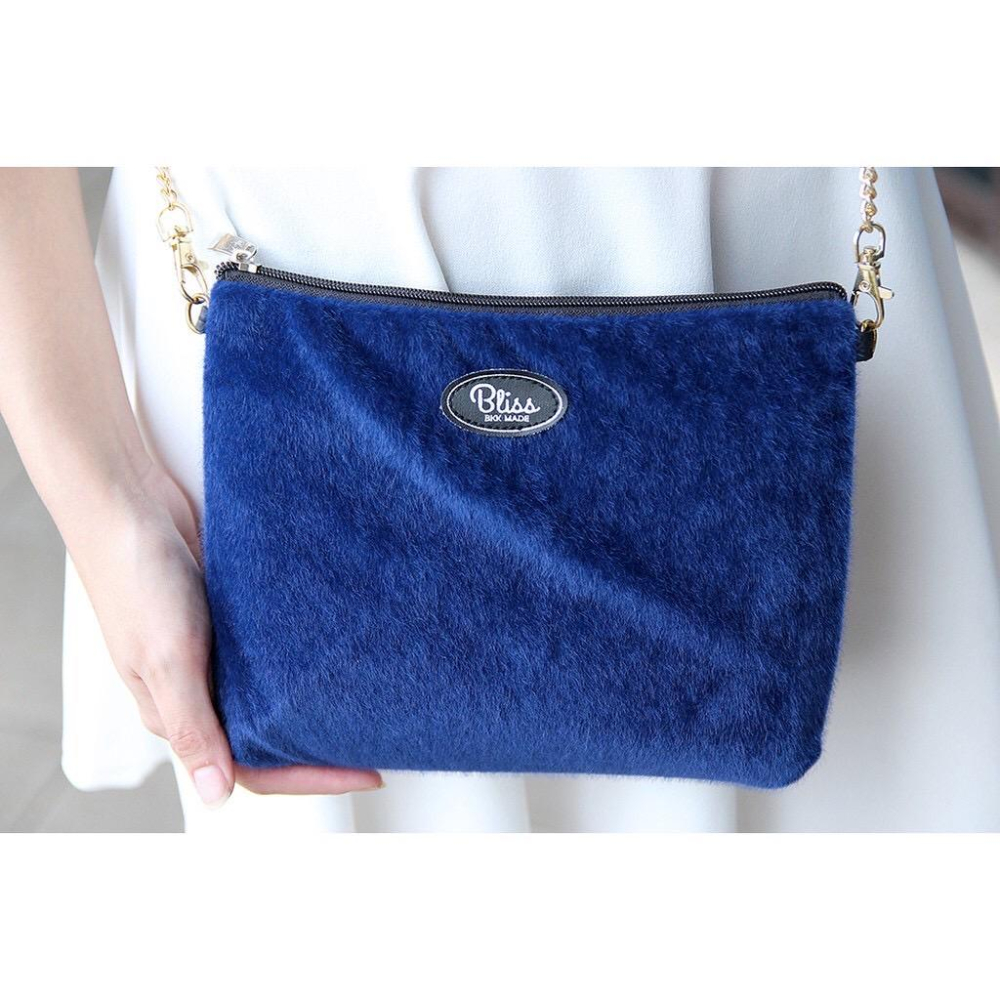 [現貨特價] 泰國 Bliss BKK包 毛毛 絨毛系列 可肩背 可手拿 泰國必買-細節圖3