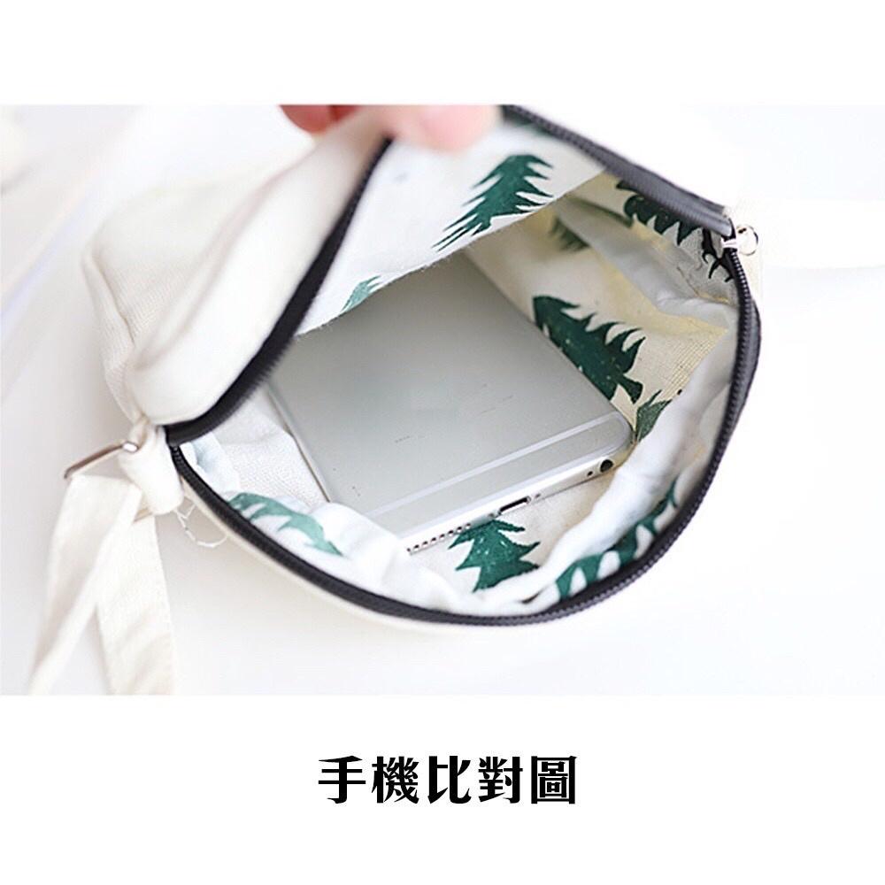 [現貨在台] 休閒帆布手機小方包 側背包 台灣現貨 4色可選-細節圖5