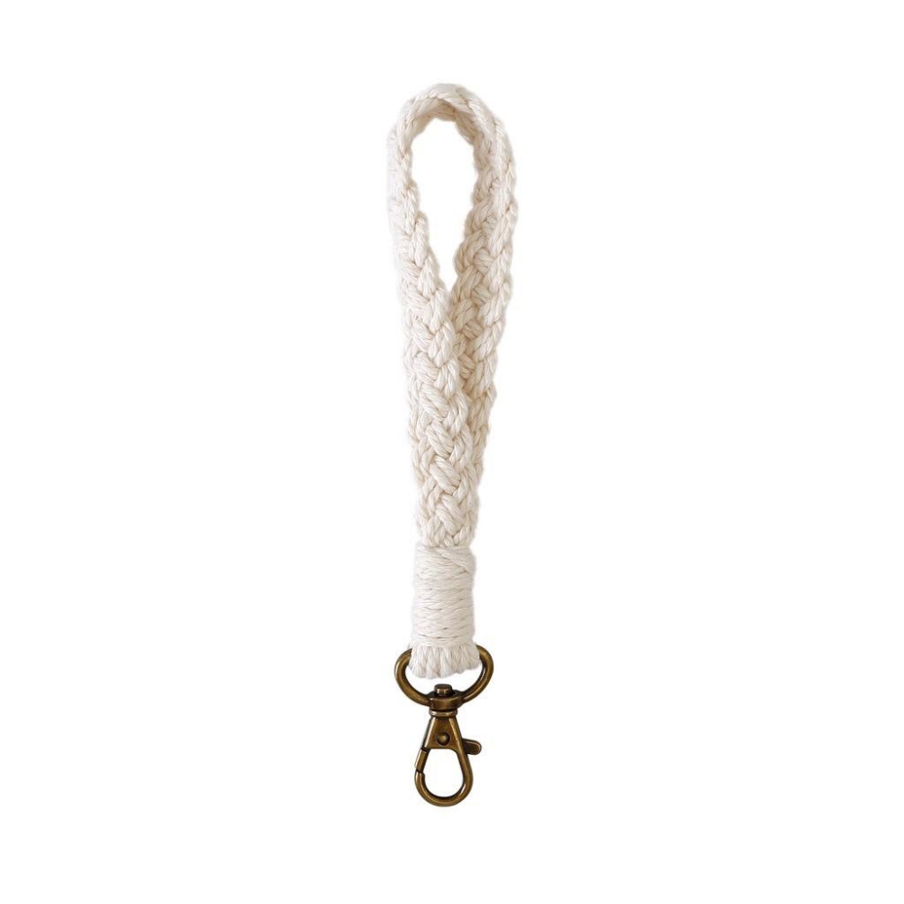 [現貨出清] 泰國手工吊飾 編織手腕帶 鑰匙扣 吊飾 六色可選 搭配包包 質感滿分-細節圖6