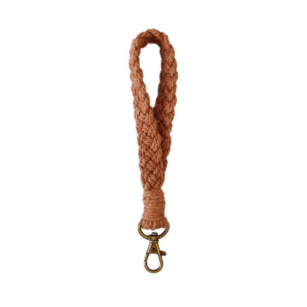 [現貨出清] 泰國手工吊飾 編織手腕帶 鑰匙扣 吊飾 六色可選 搭配包包 質感滿分-細節圖7