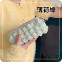 皺褶泡泡雲朵文具袋 筆袋 小化妝包 10色可選-規格圖7
