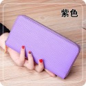 [現貨] 質感水波紋8卡拉鍊皮夾 長夾 11色可選-規格圖8