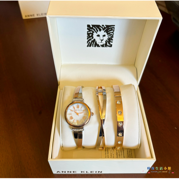 【特價現貨】 美國🇺🇸 Anne Klein 手錶套組 施華洛世奇水晶 手錶 手環 手鏈 手鐲 女生手錶 生日禮物-細節圖2