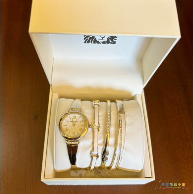 特價現貨~美國🇺🇸 Anne Klein 手錶套組 水晶 女款 手錶 手環 手鐲 女生手錶 手錶手鍊組 生日禮物 禮-細節圖2