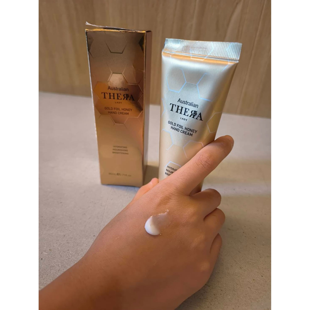 澳洲Theralady金粉蜂毒護手霜 蜂蜜 修護 保濕 護手霜 80ml-細節圖2