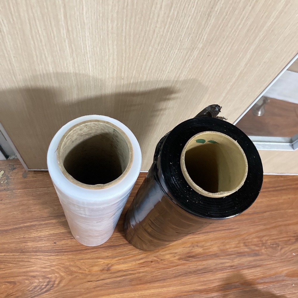 工業膠膜 棧板膜 透明膠膜 黑膜 台灣製造 50cm*200m 一箱4入 PE膜 限宅配-細節圖5