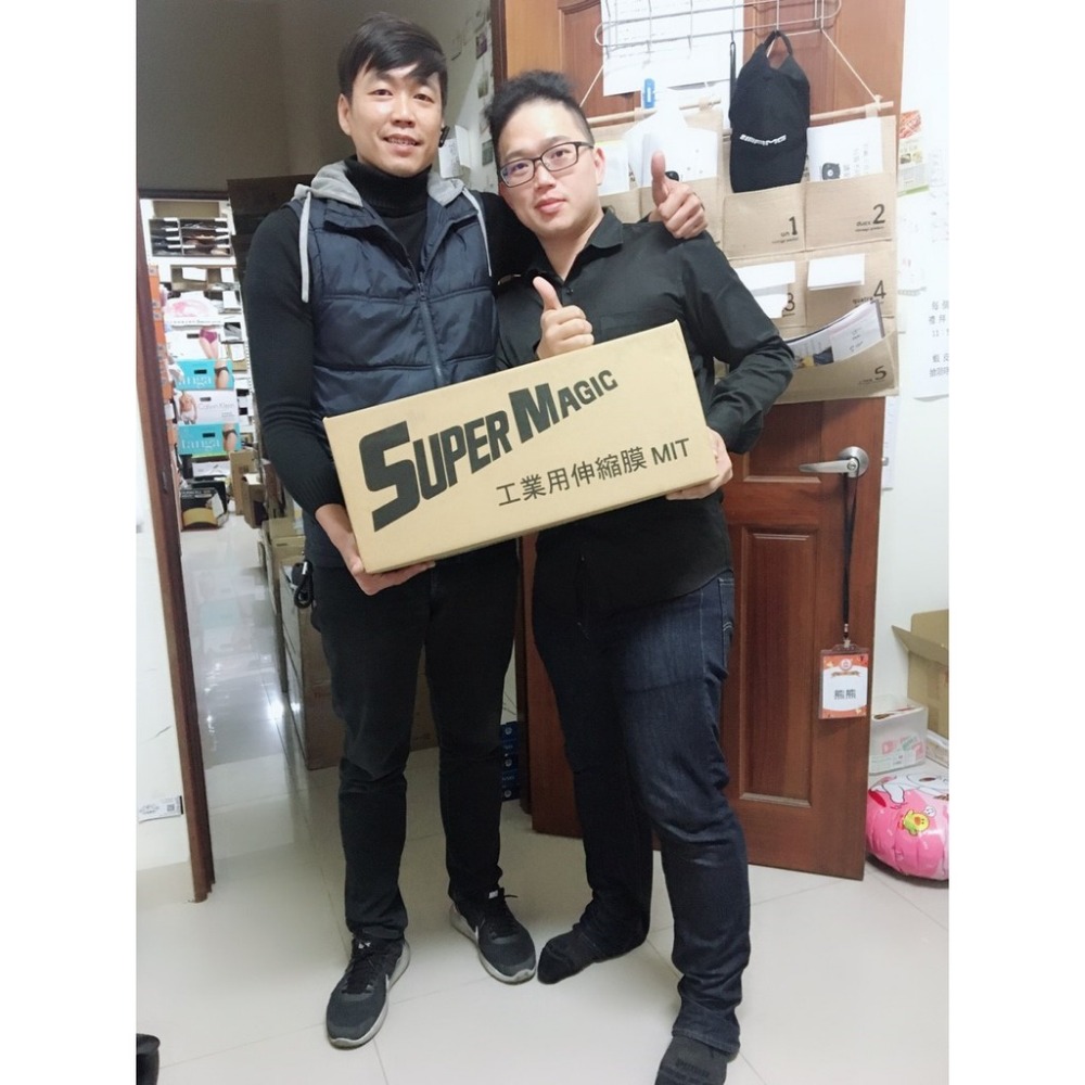 工業膠膜 棧板膜 透明膠膜 黑膜 台灣製造 50cm*200m 一箱4入 PE膜 限宅配-細節圖6