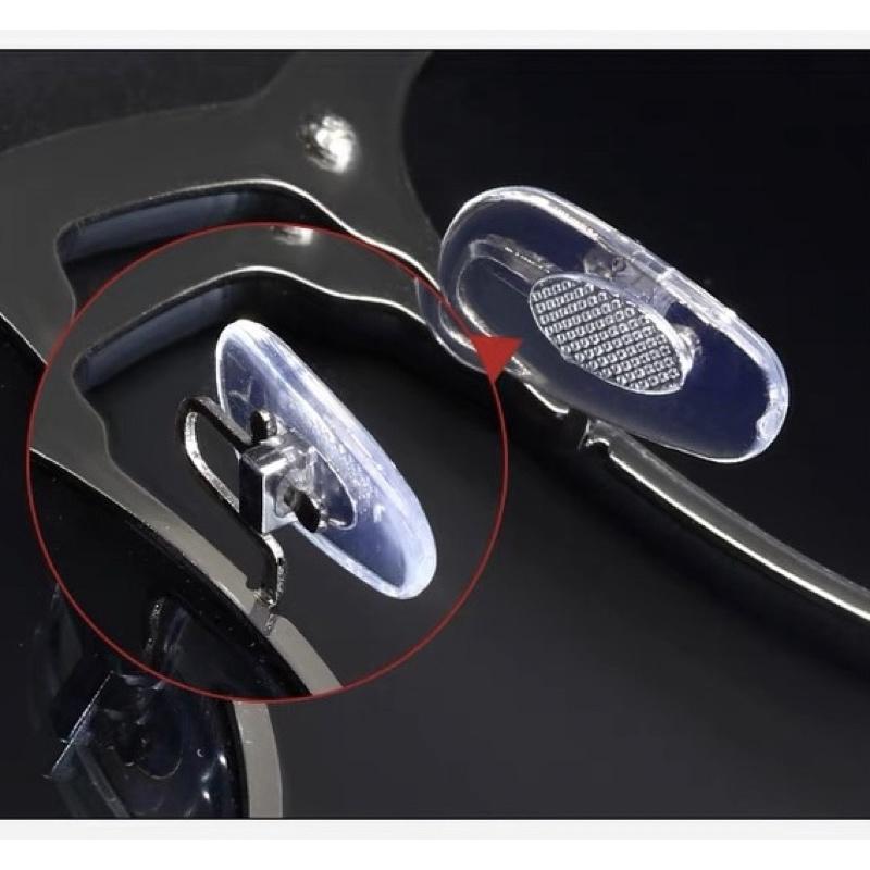 眼鏡鼻墊 眼鏡鼻托 雷朋太陽眼鏡眼鏡鼻墊 雷朋型鼻墊 買五送一-細節圖2