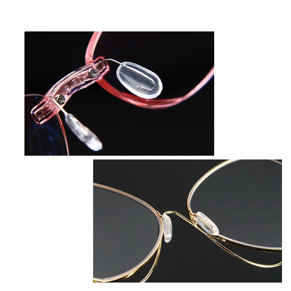 眼鏡鼻墊 眼鏡鼻托 矽膠眼鏡鼻墊 柔軟眼鏡鼻墊 插入式鼻墊-細節圖3