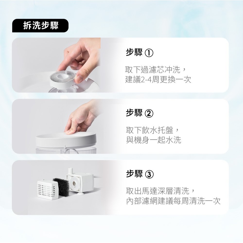 【⚡免運】寵小到大🔥小圓自動飲水器｜P200s📢譽的生活美食舖-細節圖9