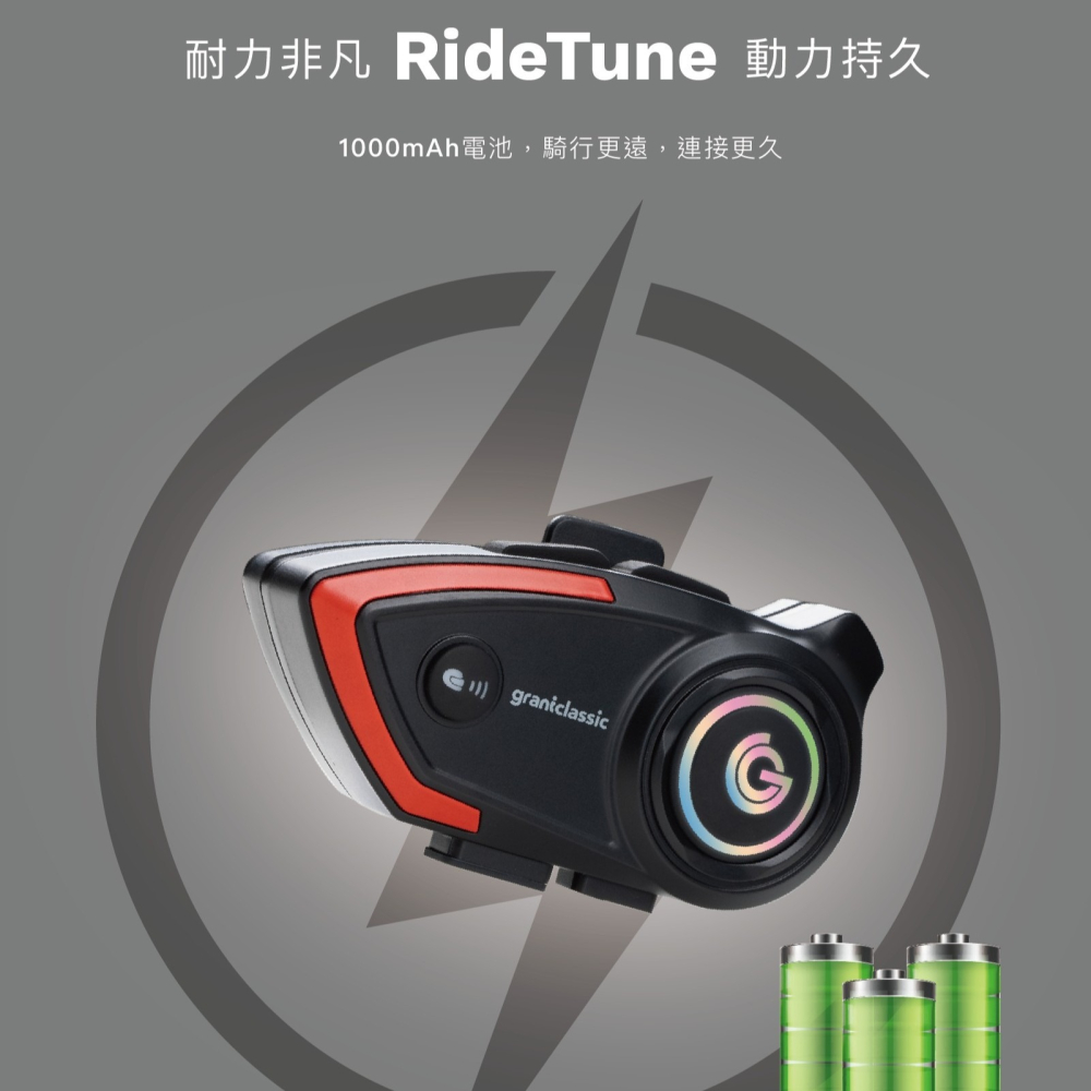 【⚡免運】grantclassic🔥RideTune C300｜安全帽藍牙耳機📢譽的生活美食舖-細節圖6