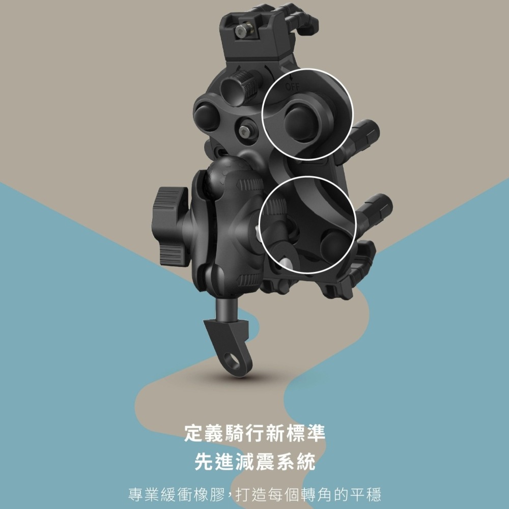 【⚡免運】grantclassic🔥OctaStand｜八力架｜機車手機架📢譽的生活美食舖-細節圖4