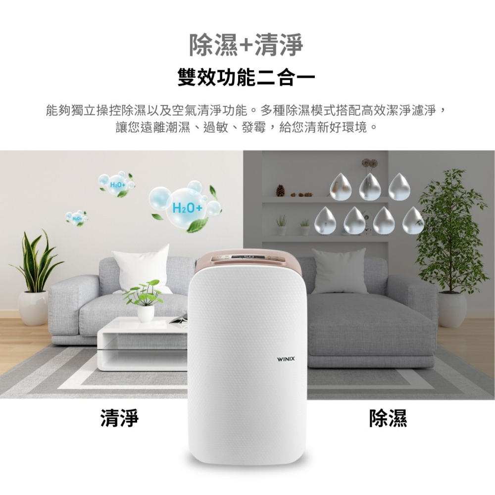 【⚡免運】WINIX🔥DX18L｜智能清淨除濕機📢譽的生活美食舖-細節圖2